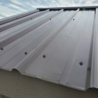 8'x10' Economy Ranch Gable Wood Shed - HAIL DAMAGE