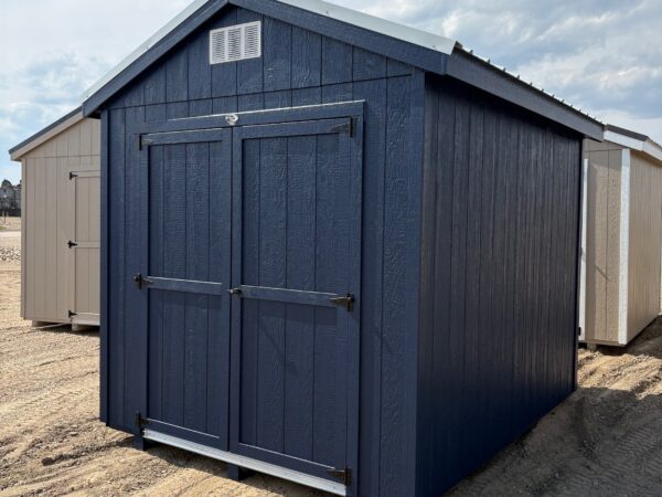 8'x10' Economy Ranch Gable Wood Shed