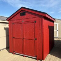 8'x10' Economy Ranch Gable Wood Shed