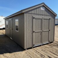 10'x20' Economy Ranch Gable Wood Shed