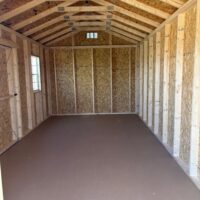 10'x20' Economy Ranch Gable Wood Shed