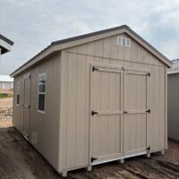 10'x20' Economy Ranch Gable Wood Shed