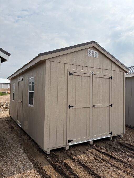 10'x20' Economy Ranch Gable Wood Shed