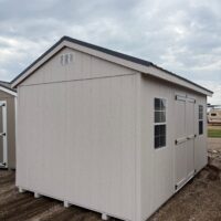 10'x16' Economy Ranch Gable Wood Shed