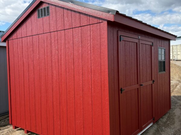 10'x16' Economy Ranch Gable Wood Shed