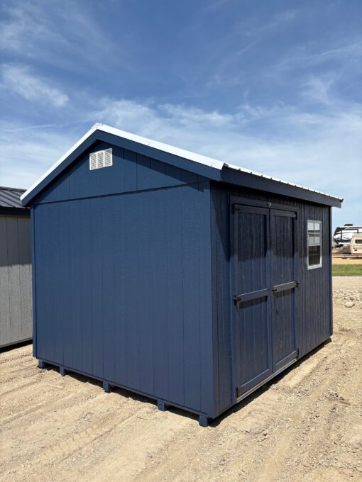10'x12' Economy Ranch Gable Wood Shed