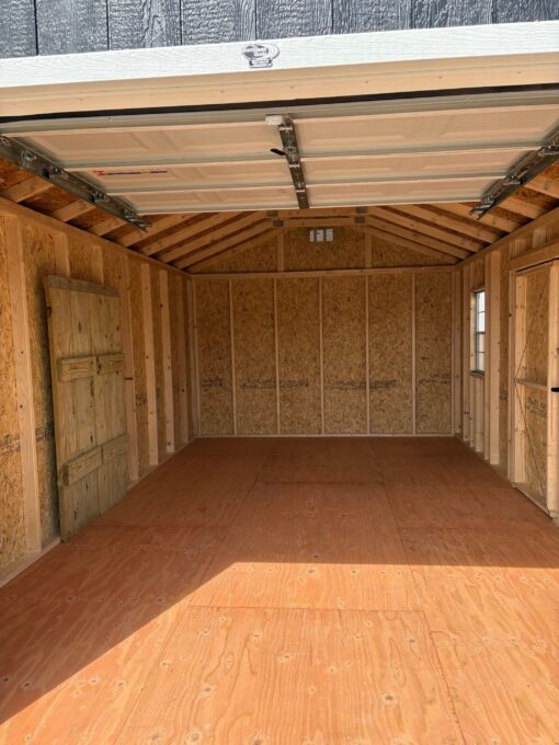 12'x20' Economy Ranch Wood Panel Garage