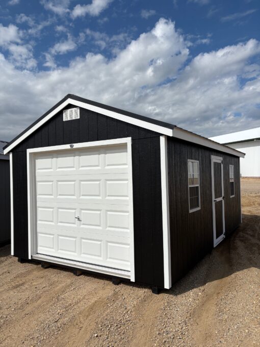 12'x20' Economy Ranch Wood Panel Garage