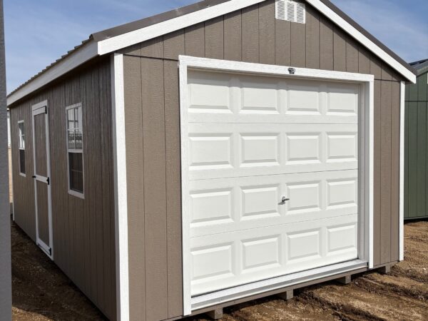 12'x20' Economy Ranch Wood Panel Garage