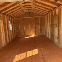 12'x24' Economy Ranch Wood Panel Garage