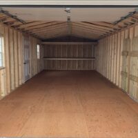 14'x32' Ranch Gable Wood Panel Garage