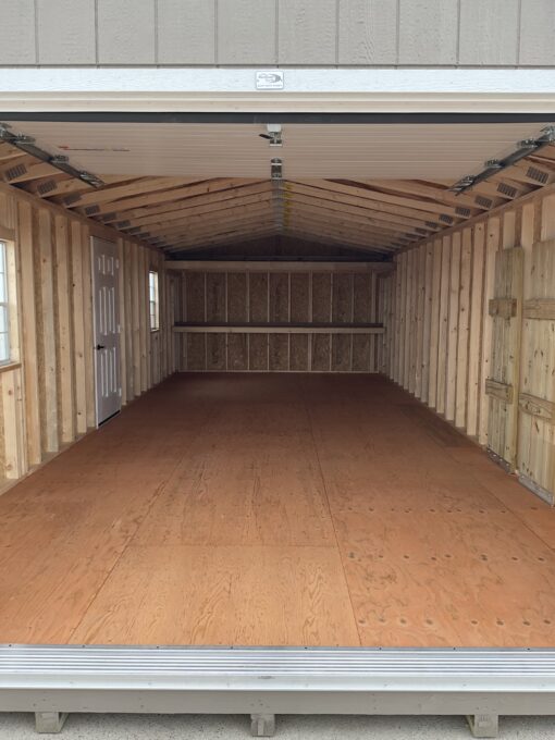14'x32' Ranch Gable Wood Panel Garage