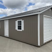 14'x32' Ranch Gable Wood Panel Garage