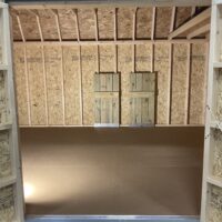12'x16' High Barn Wood Panel Shed