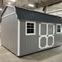 12'x16' High Barn Wood Panel Shed