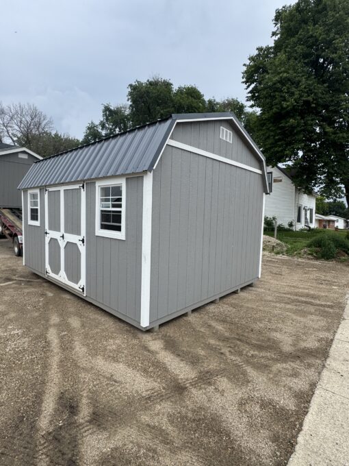 12'x16' High Barn Wood Panel Shed