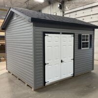 10'x12' Ranch Gable Vinyl Shed