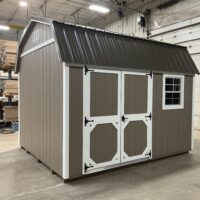 10'x12' High Barn Wood Panel Shed