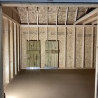 10'x12' High Barn Wood Panel Shed
