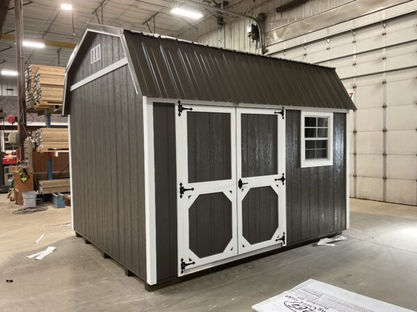 10'x12' High Barn Wood Panel Shed