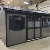 10'x16' Ranch Gable Wood Panel Shed