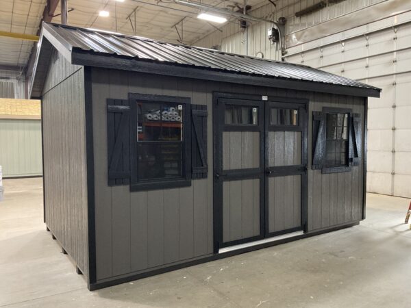 10'x16' Ranch Gable Wood Panel Shed