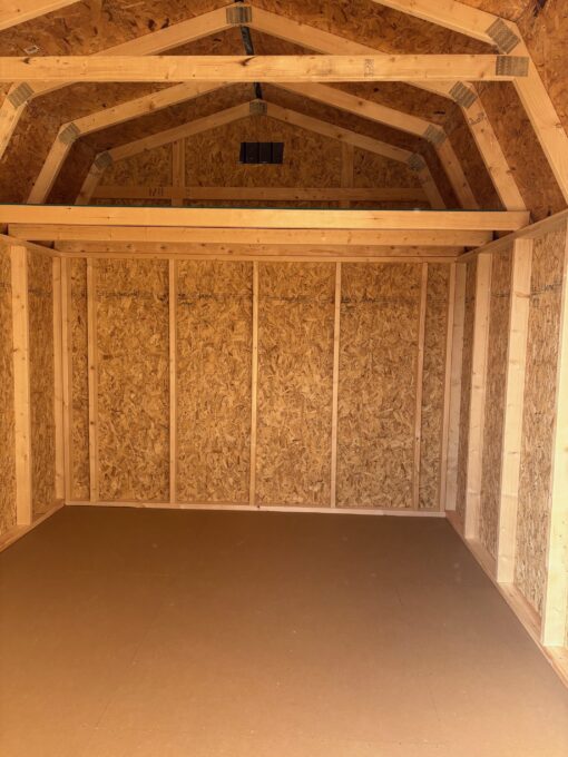 10'x12' Economy High Barn Wood Shed