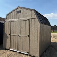 10'x12' Economy High Barn Wood Shed