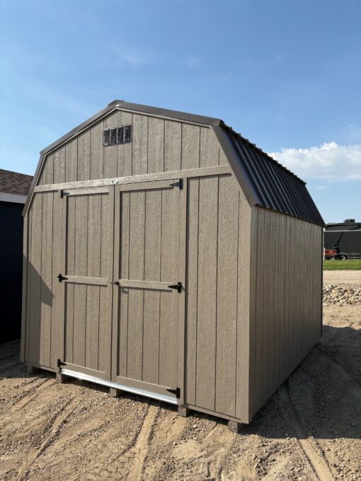 10'x12' Economy High Barn Wood Shed