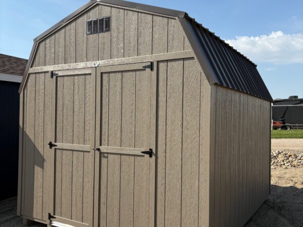 10'x12' Economy High Barn Wood Shed