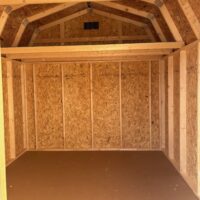 10'x12' Economy High Barn Wood Shed
