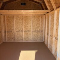 10'x12' Economy High Barn Wood Shed