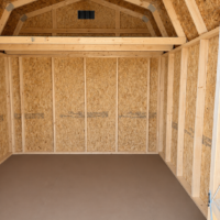 10'x12' Economy High Barn Wood Shed
