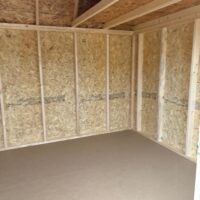 10'x16' Economy High Barn Wood Shed