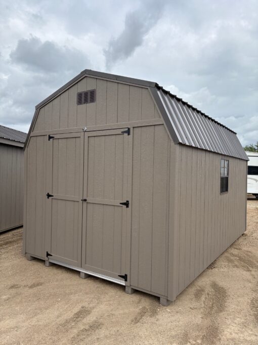 10'x16' Economy High Barn Wood Shed