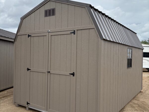 10'x16' Economy High Barn Wood Shed