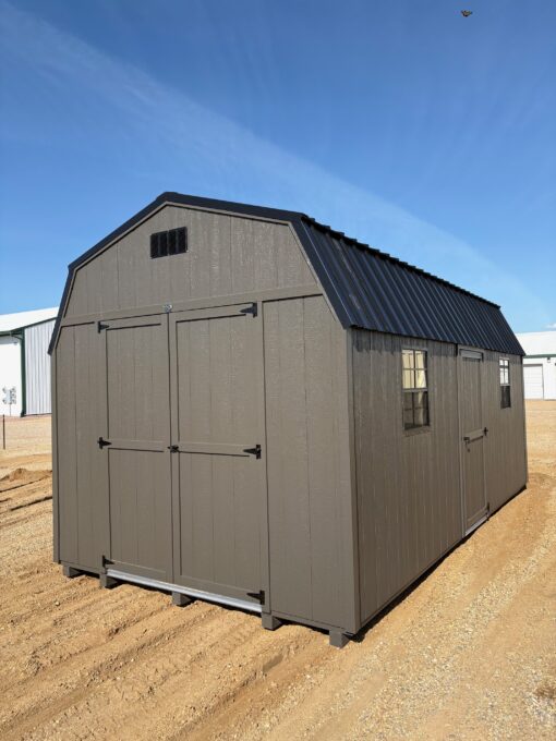 10'x20' Economy High Barn Wood Shed
