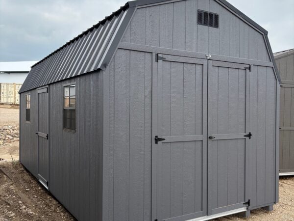 10'x20' Economy High Barn Wood Shed