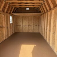10'x20' Economy High Barn Wood Shed