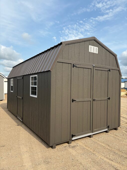 10'x20' Economy High Barn Wood Shed