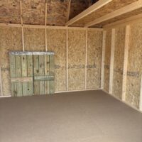 12'x16' Economy High Barn Wood Shed