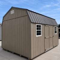 12'x16' Economy High Barn Wood Shed