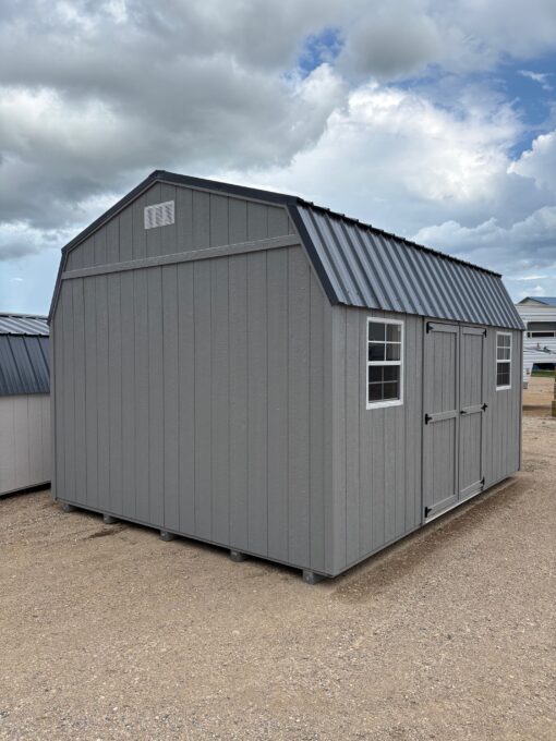 12'x16' Economy High Barn Wood Shed