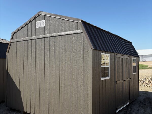 12'x16' Economy High Barn Wood Shed