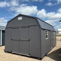 12'x20' Economy High Barn Wood Shed
