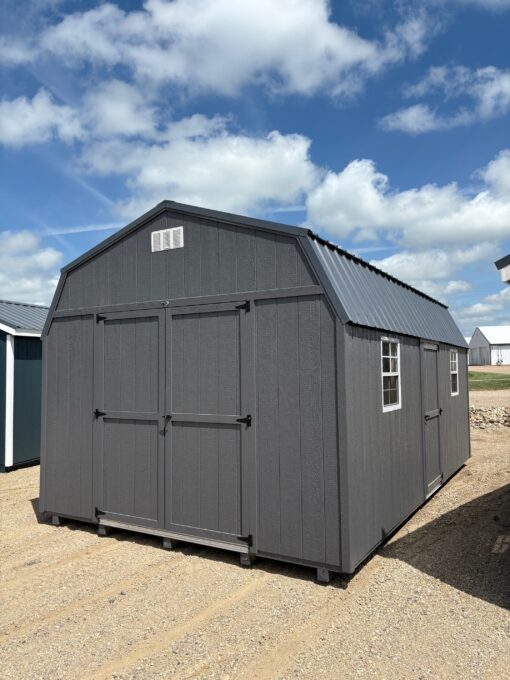 12'x20' Economy High Barn Wood Shed