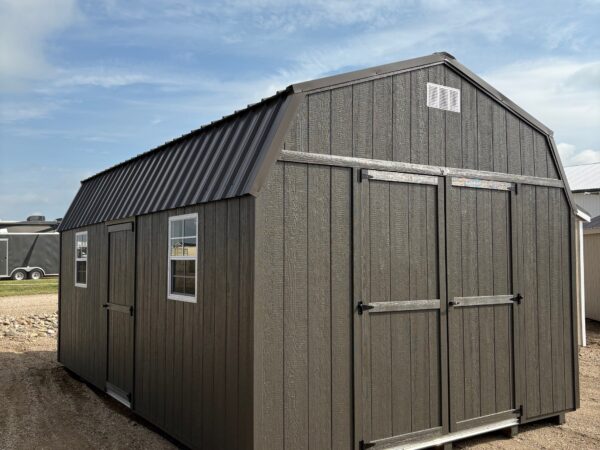 12'x20' Economy High Barn Wood Shed