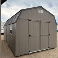 12'x20' Economy High Barn Wood Shed
