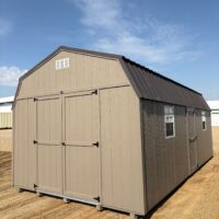 12'x24' Economy High Barn Wood Shed