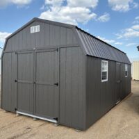 12'x24' Economy High Barn Wood Shed